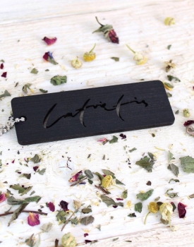 Key chain "Latvian" - black