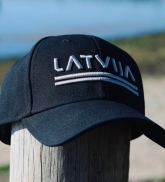 Cepure ar nagu Latvija 
