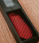 Tie &quot;Step Up&quot; red