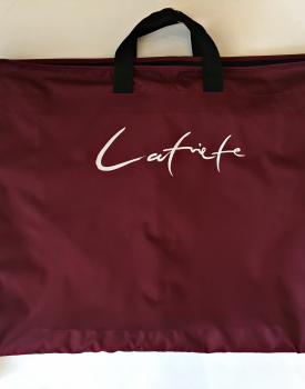 Garment bag "Business - Latviete" burgundy