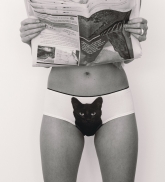  Cat panties &quot;Black&quot;