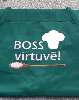 Apron "Boss in the kitchen"