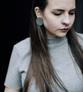 Metāla auskari &quot;Galaktika&quot;