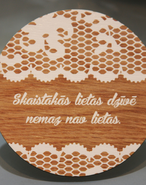 Mežģīņu krūzes paliktnis Nr.4