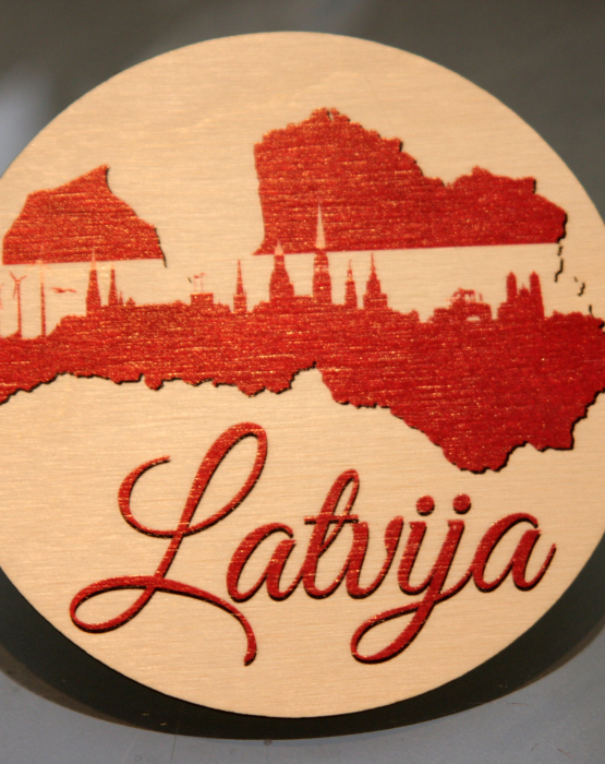 Krūzes paliktnis &quot;Latvija&quot; Nr.2