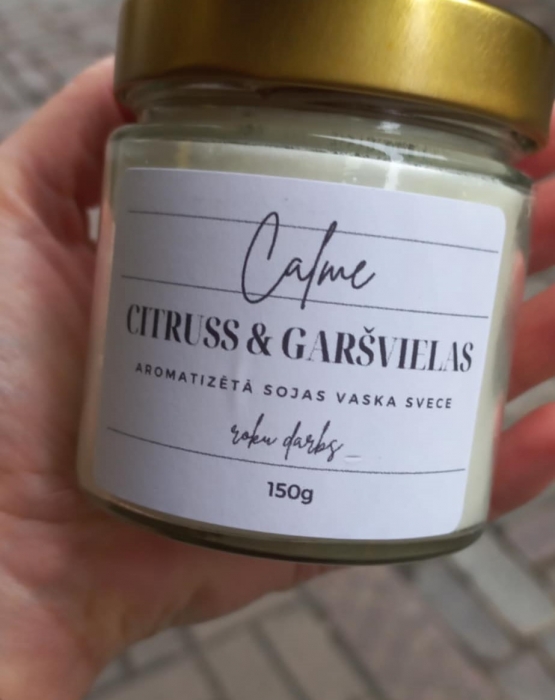Svece &quot;Citruss un Garšvielas&quot;
