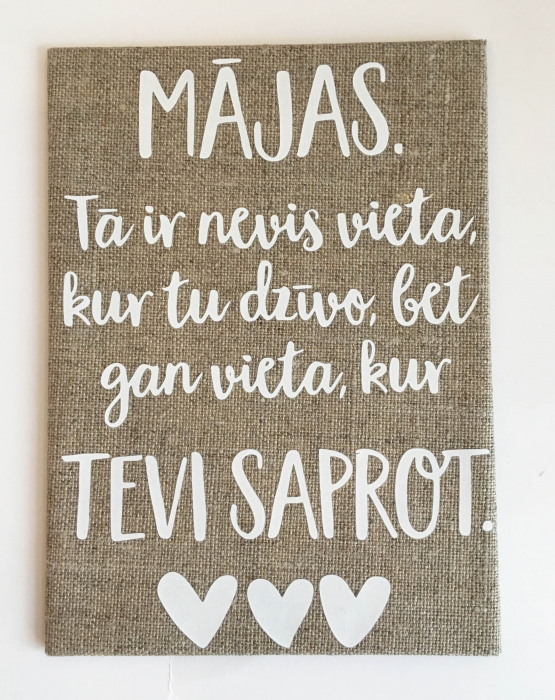 Kanva &quot;Mājas&quot;