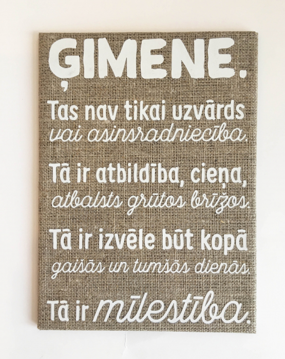 Magnēts &quot;Ģimene&quot;