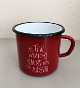 Krūze &quot;Kalns&quot; sarkana