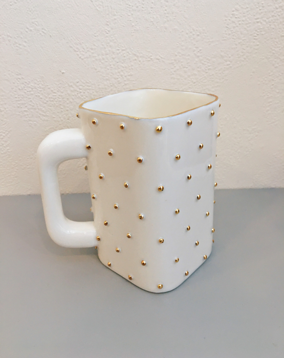 Porcelāna krūze balta, lielā 