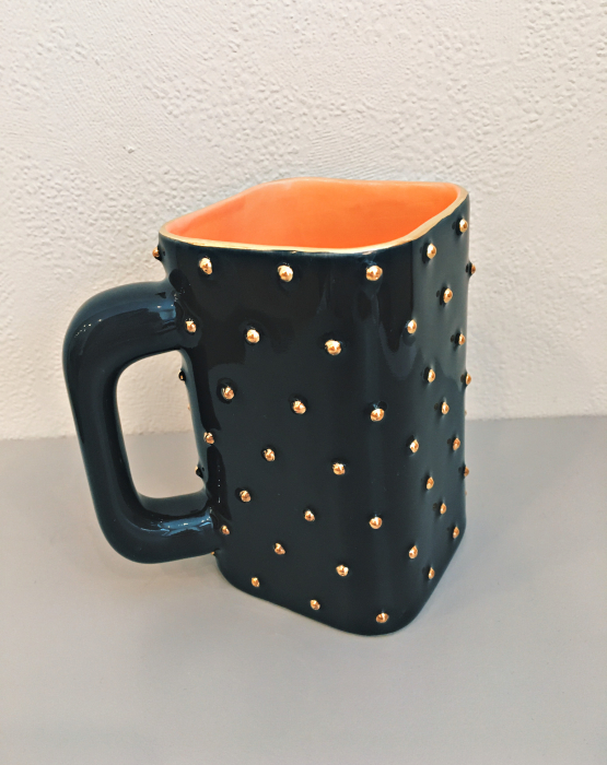 Porcelāna krūze melna, lielā